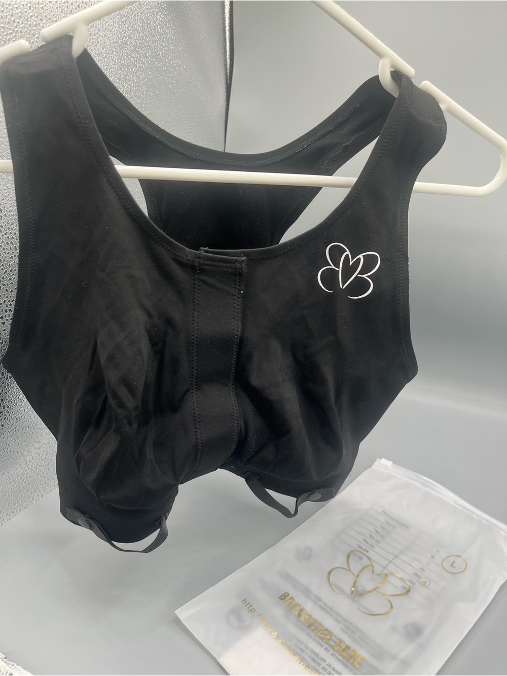Breasties Post-Mastectomy Bra with drain loops